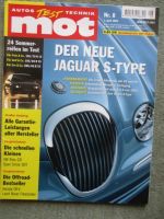 mot 8/1999 Jaguar S-Type V6 und V8,VG: Polo GTi und Opel Corsa B 16V,Honda CR-V 2.0i vs. Freelandere 1.8i SW,