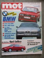 mot 19/1989 BMW 318is E30,850i E31,318i Touring E30,524td E34,z1,750i,Ford Fiesta vs. Renault 5,