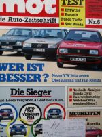 mot 6/1984 Mazda 323,BMW 316 E30,Renault Fuegeo turbo,Seat Ronda 1.2,Honda Civic