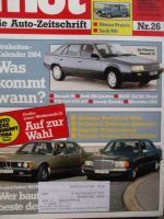 mot 26/1983 Nissan Prairie,Saab 900GLi Automatik,BMW 745i E23 vs. Mercedes Benz 500SE W126,