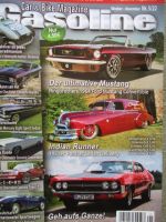 Gasoline Car & Bike Magazin 5/2022 Ringbrothers 64er Ford Mustang Convertible, 51er Pontiac Sedan Delivery,71er Ford Torino