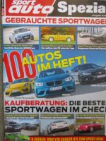 sport auto Spezial Gebrauchte Sportwagen 5/2022 718 Cayman GT4 vs. M2 F87 vs.Civic Type R, Nissan GT-R,Golf R vs. Focus RS