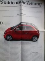 Süddeutsche Zeitung Fiat Pressespiegel Fiat 500C Sonderdruck September 2009