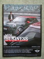 Mini Business Magazin für Grosskunden 2/2021 John Cooper Works Modelle,Mini Striß von Paul Smith