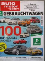 auto motor & sport Gebrauchtwagen Dekra 100 Modelle Stärken Schwächen und Preise u.a. MX-5,G21,Q5,Mini,992,Golf7