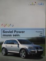 Abt Powerline VW 2005 Lupo,Polo,Golf IV,Beetle,Passat Variatn,Golf V,Touran,Touareg,Multivan Prospekt