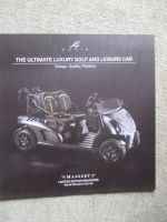 Mansory Garia Currus Limited Edition Roadster Prospekt Englisch