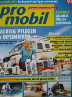 pro mobil Sonderausgabe 2021 Aussenpflege +Basispflege +Innenpflege +Aufbau +Bordtechnik