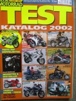 Reise Motorrad Test Katalog 2002 Yamaha YZF-R1,Aprilia Atlantic 500,BMW F650 CS,Honda VFR