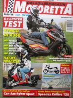 Motoretta Das Rollermagazin 5+6/2022 Kymco DT X360,Peugeot Django 125,SYM Fiddle 125,Yamaha,