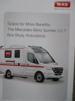 WAS 500 KTW 3.5T auf Mercedes Benz Sprinter 314CDI Katalog April 2021