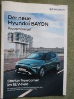 Hyundai Bayon  Pressespiegel Dezember 2021