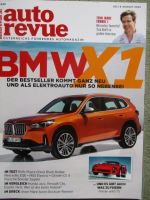 auto revue 7+8/2022 BMW X1 (U11), Rolls-Royce Ghost Black Badge,EQE,MG5 Electric,Porsche Boxster Spyder,