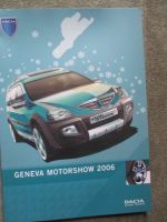Dacia Genf Motorshow 2006 Logan Steppe Concept +CD