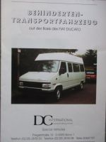 DC Spezialfahrzeuge Behinderten Transportfahrzeug auf Fiat Ducato Kastenwagen Katalog