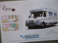 Mobilvetta Design Opéra Reisemobil auf Iveco 35.12 Prospektblatt