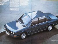 BMW 520i E28 Aktion Denkmodel Prospekt