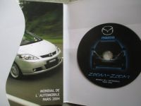 Mazda Mondial L´Automobile Pressemappe Paris 2004 5+6MPS+Fotoheft+CD