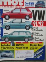 mot 6/1991 BMW 525i 24V E34,Peugeot 605 SV dt,Nissan 100NX,Alfa Romeo 164,Vitara Long,Mazda 323TX,Land Cruiser LJ73