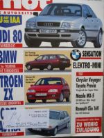mot 18/1991 Citroen ZX,VG: Chrysler Voyager vs. Toyota Previa,Renault Clio 16V, Mazda MX-5 Dauertest,Lamborghini Miura,