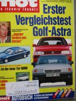 mot 19/1991 Opel Astra F 1.8i vs. VW Golf III 1.8i,Pinguin Tavria Elektroauto,VW Golf III VR6,