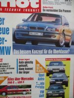 mot 21/1992 BMW 7er E38,Mazda Xedos 6,BMW Alpina B10 Biturbo E34,VG: Astra 1.8i vs. Corolla Liftback 1.4i vs. Golf 1.8