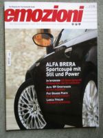 emozioni Fiat Magazin 1/2006 Alfa Brera +159 Sportwagon +Fiat Grande Punto +Lancia Ypsilon