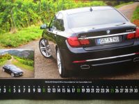 BMW 7er Forum Kalender 2018 30X42cm Format G11+E38+740i F01 7er E32 Goldfisch V16+E23+765i E65