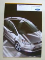 Ford S-Max Individual Prospekt Oktober 2006 NEU