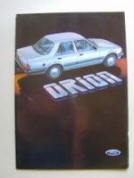 Ford Orion Prospekt Juni 1983 +Diesel +Preisliste Rarität