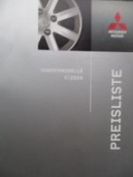 Mitsubishi Preisliste Sondermodelle 1/2005