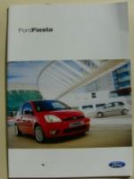 Ford Fiesta +Viva Prospekt August 2003 NEU