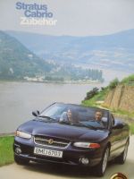 Chrysler Stratus Cabrio Zubehör Katalog August 1997