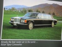 Rolls-Royce Silver Spur Limousine +Stretch +Silver Spirit Mappe