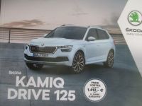 Skoda Kamiq Drive 125 Katalog Juli 2020+Preise