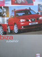 Seat Ibiza Zubehör Katalog Juli 2002+Preise