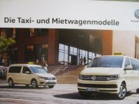 VW Caravelle +Caddy TAXI-& Mietwagenmodelle 11/2017