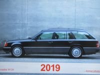 Mercedes Benz W124 2019 Rimar Kalender 30x42cm Format