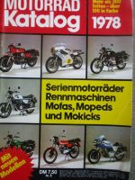 Motorrad Katalog Nr. 8 1978