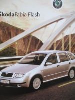 Skoda Fabia Flash Prospekt Juni 2003
