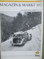 Alt Opel IG Clubzeitschrift 6/1993