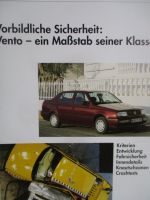VW Vento Vorbildliche Sicherheit Katalog