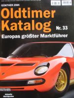 Heel Günther Zink Oldtimer Katalog Nr.33