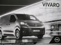 Opel Vivaro Cargo +Doppelkabine +Kombi 12/2019