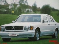 Kreutzer tuning Mercedes Benz S-Klasse W126 Prospektblatt