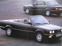 BMW 325i Cabrio E30 Prospekt März 1985