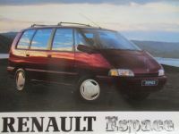 Renault Espace II (J63) Anleitung Handbuch 1991