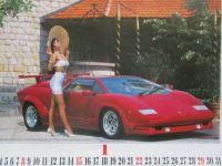 Fotografija Zvonko Bogataj Kalender Sportwagen 1995