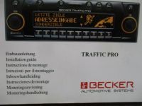 Becker Traffic Pro Einbauanleitung 11/1999