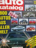 auto katalog Modelljahr 1991